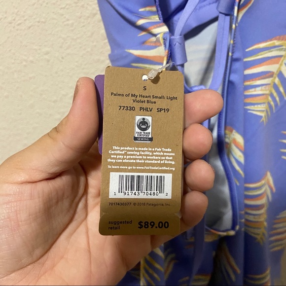 Patagonia Glassy Dawn Tankini Top Small NWT - Picture 7 of 9